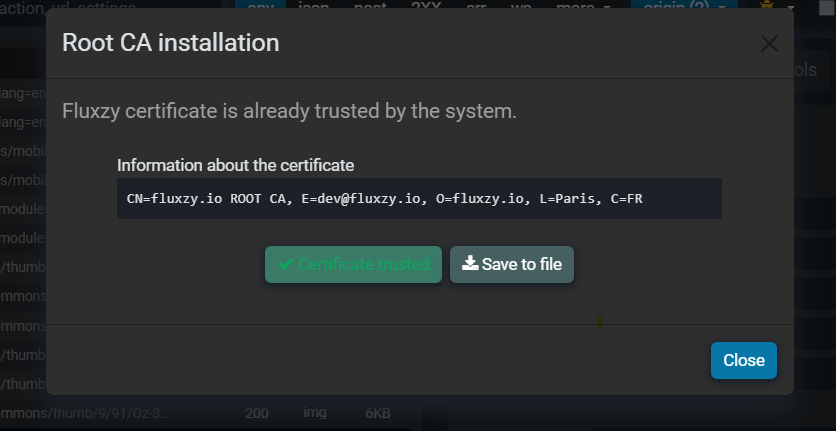 certificate wizard