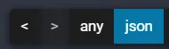 Navigation button with filters