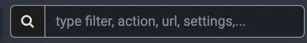 Search everywhere block